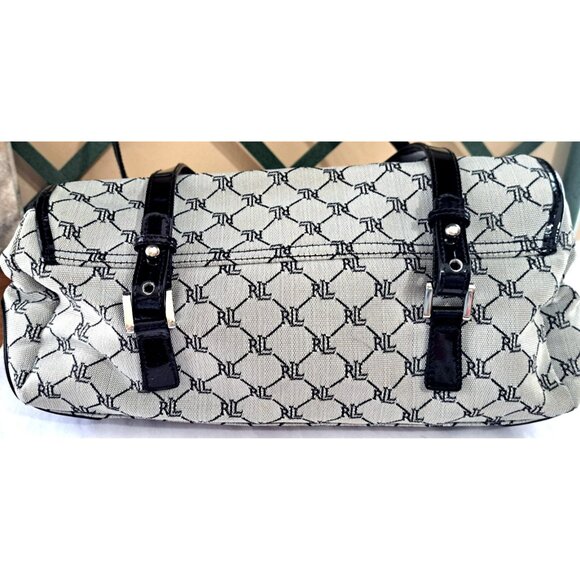 Lauren Ralph Lauren Barrel Roll Handbag Shoulder Straps - Picture 9 of 15